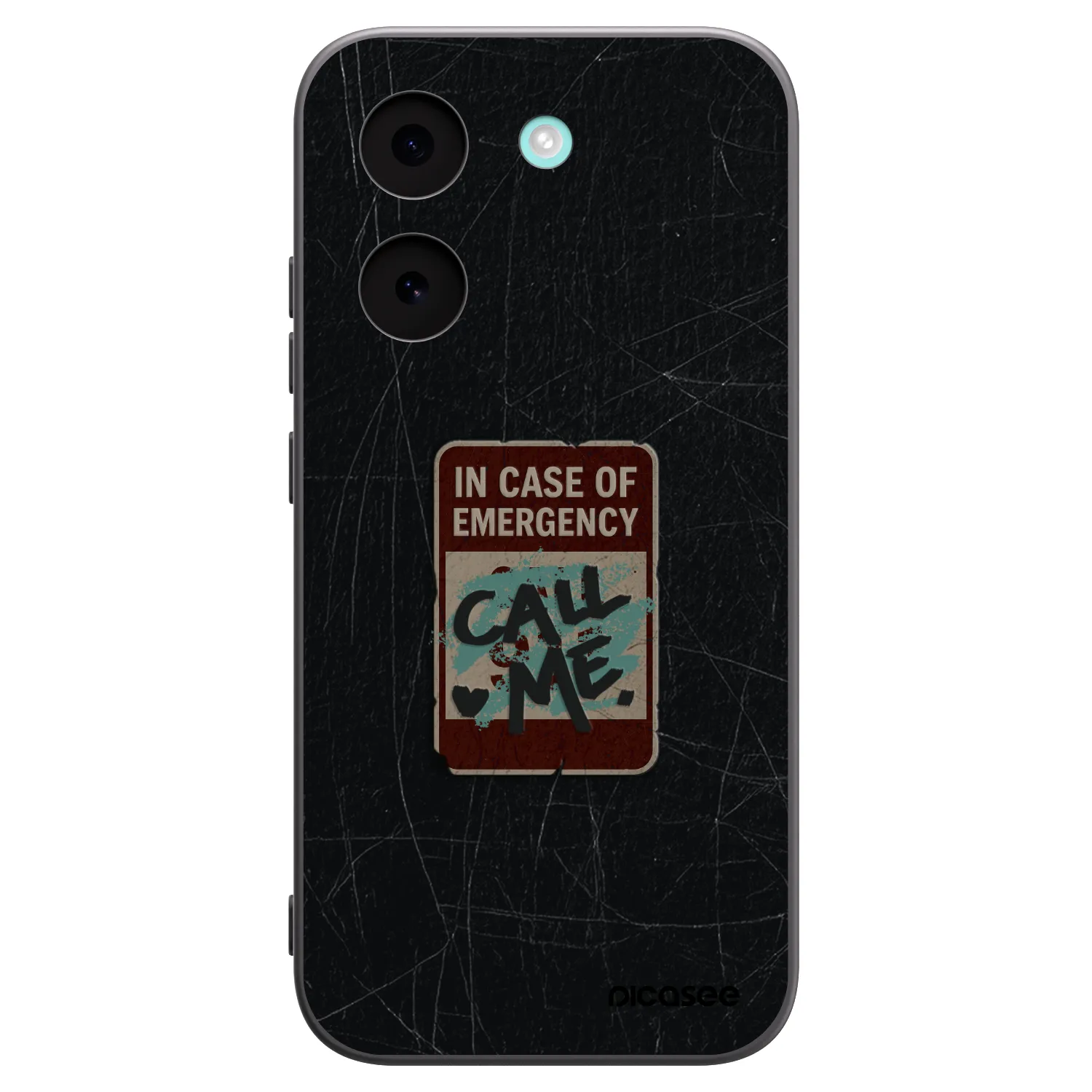 Picasee crna silikonska maskica za Xiaomi Poco X8 Pro - EMERGENCY