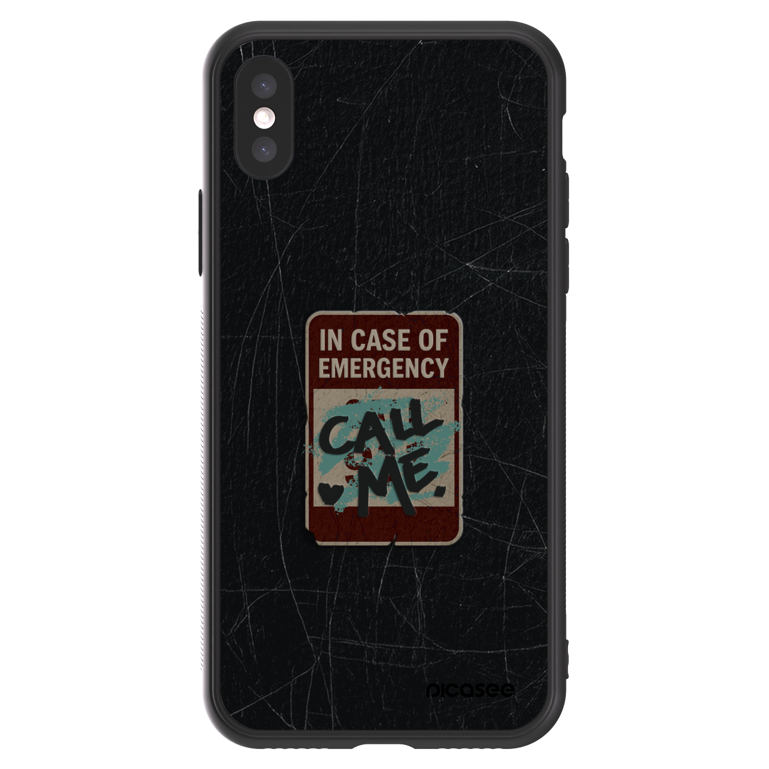 Picasee ULTIMATE CASE za Apple iPhone X/XS - EMERGENCY