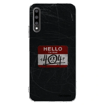 Picasee silikonska prozirna maskica za Honor 9X Pro - HELLO 404