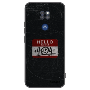 Maskica za Motorola Moto G9 Play - HELLO 404