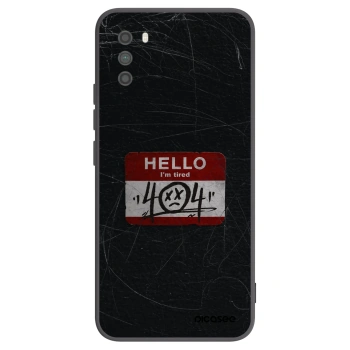 Picasee crna silikonska maskica za Xiaomi Poco M3 - HELLO 404