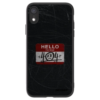 Picasee ULTIMATE CASE za Apple iPhone XR - HELLO 404