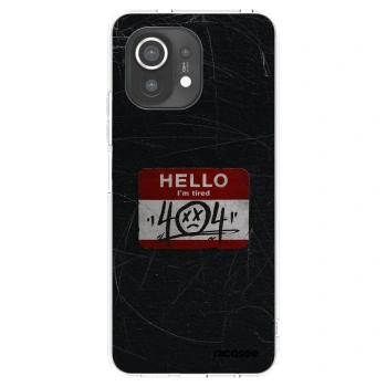 Picasee silikonska prozirna maskica za Xiaomi Mi 11 - HELLO 404