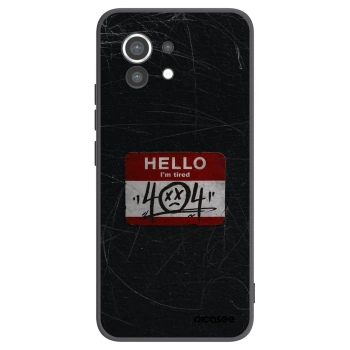 Picasee crna silikonska maskica za Xiaomi Mi 11 - HELLO 404
