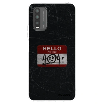 Picasee silikonska prozirna maskica za Xiaomi Redmi 9T - HELLO 404