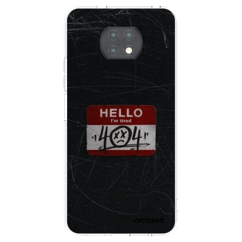 Picasee silikonska prozirna maskica za Xiaomi Redmi Note 9T - HELLO 404