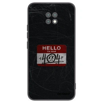Picasee crna silikonska maskica za Xiaomi Redmi Note 9T - HELLO 404