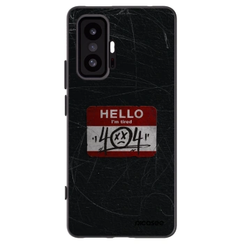 Picasee crna silikonska maskica za Xiaomi 11T Pro - HELLO 404
