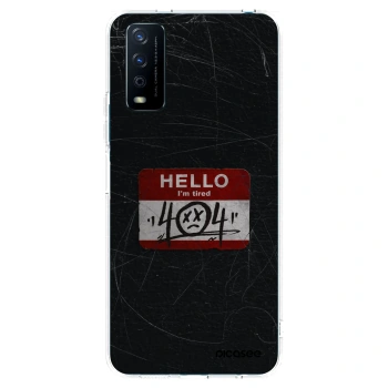 Picasee silikonska prozirna maskica za Vivo Y11s - HELLO 404