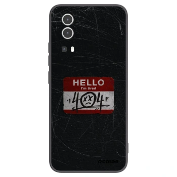 Picasee crna silikonska maskica za Vivo Y72 5G - HELLO 404