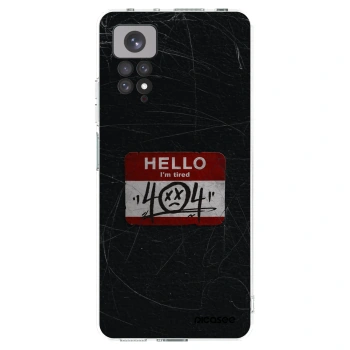 Picasee silikonska prozirna maskica za Xiaomi Redmi Note 11 - HELLO 404