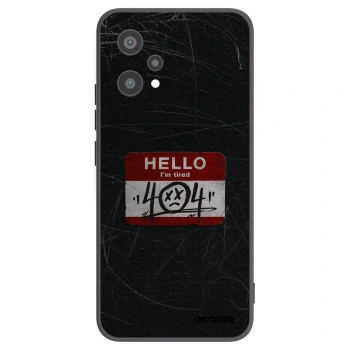 Picasee crna silikonska maskica za Realme 9 Pro 5G - HELLO 404