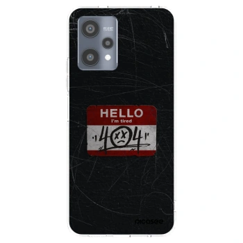 Picasee silikonska prozirna maskica za Realme 9 Pro 5G - HELLO 404