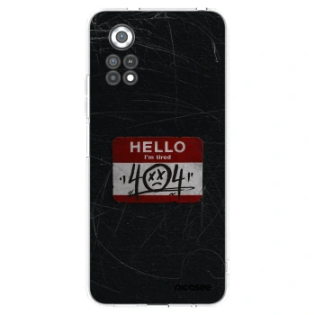 Picasee silikonska prozirna maskica za Xiaomi Poco X4 Pro 5G - HELLO 404