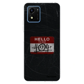 Picasee silikonska prozirna maskica za Vivo Y01 - HELLO 404