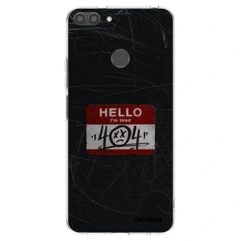 Picasee silikonska prozirna maskica za Huawei P Smart - HELLO 404