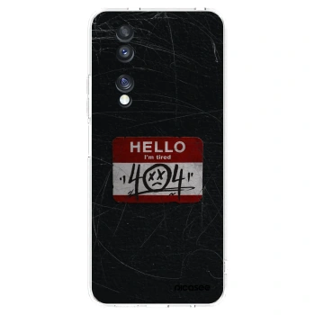 Picasee silikonska prozirna maskica za Honor 70 - HELLO 404