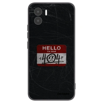 Picasee crna silikonska maskica za Xiaomi Redmi A1 - HELLO 404