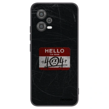 Picasee crna silikonska maskica za Xiaomi Poco X5 - HELLO 404