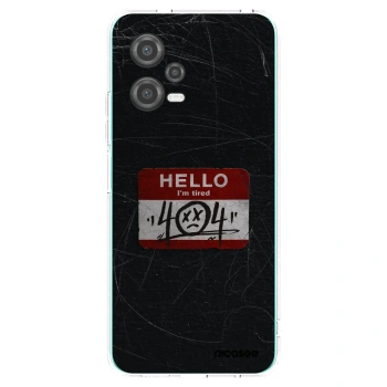 Picasee silikonska prozirna maskica za Xiaomi Poco X5 - HELLO 404