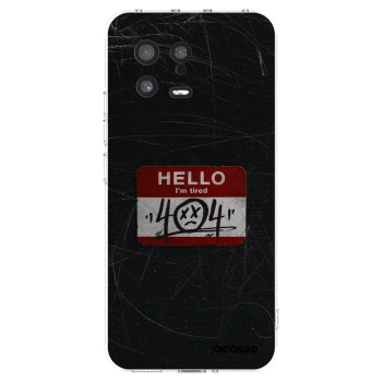 Picasee silikonska prozirna maskica za Xiaomi 13 - HELLO 404