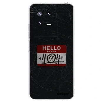 Picasee silikonska prozirna maskica za Xiaomi 13 Pro - HELLO 404