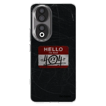 Picasee silikonska prozirna maskica za Honor 90 5G - HELLO 404