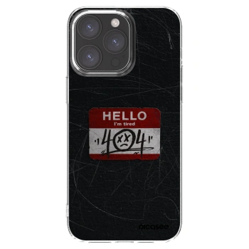 Picasee silikonska prozirna maskica za Apple iPhone 15 Pro Max - HELLO 404