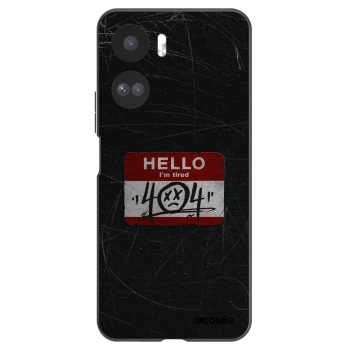 Picasee crna silikonska maskica za Honor 90 Lite 5G - HELLO 404