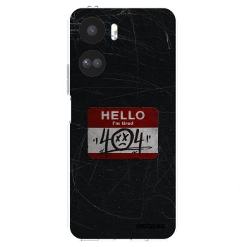 Picasee silikonska prozirna maskica za Honor 90 Lite 5G - HELLO 404