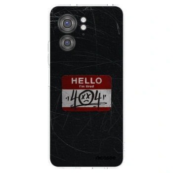 Picasee silikonska prozirna maskica za Motorola Edge 40 - HELLO 404