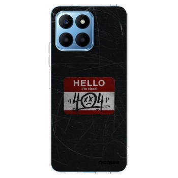 Picasee silikonska prozirna maskica za Honor 70 Lite - HELLO 404