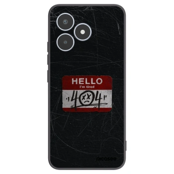 Picasee crna silikonska maskica za Realme C53 - HELLO 404