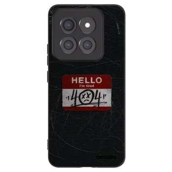 Picasee crna silikonska maskica za Xiaomi 14 Pro - HELLO 404