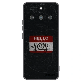 Picasee crna silikonska maskica za Realme 11 Pro+ - HELLO 404