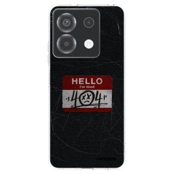 Picasee silikonska prozirna maskica za Xiaomi Poco X6 - HELLO 404