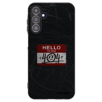 Picasee crna silikonska maskica za Samsung Galaxy A15 A156B 5G - HELLO 404