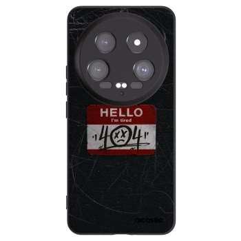 Picasee crna silikonska maskica za Xiaomi 14 Ultra - HELLO 404