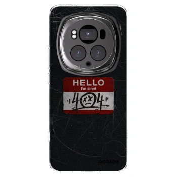 Picasee silikonska prozirna maskica za Honor Magic6 Pro - HELLO 404