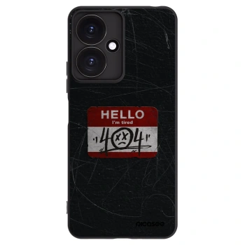 Picasee crna silikonska maskica za Xiaomi Redmi 13C 5G - HELLO 404