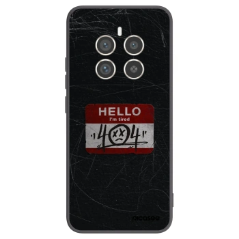 Picasee crna silikonska maskica za Realme 12 Pro 5G - HELLO 404