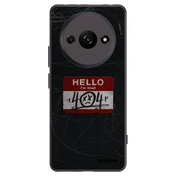 Picasee crna silikonska maskica za Xiaomi Redmi A3 - HELLO 404