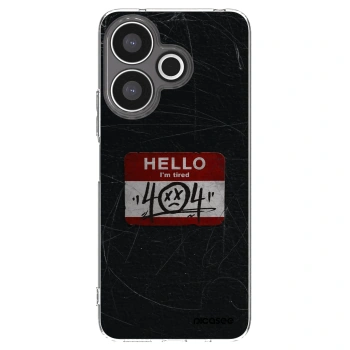 Picasee silikonska prozirna maskica za Xiaomi Redmi 13 4G - HELLO 404