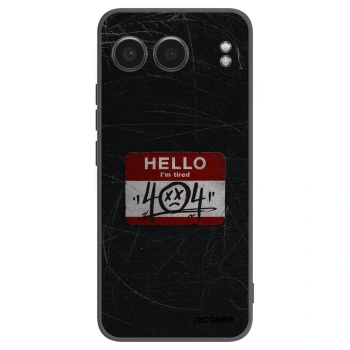 Picasee crna silikonska maskica za OnePlus Nord 4 - HELLO 404