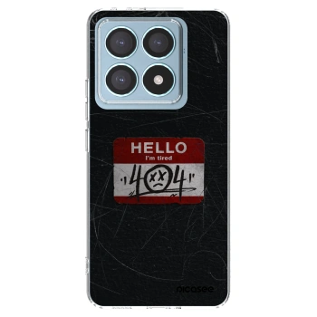 Picasee silikonska prozirna maskica za Xiaomi 14T Pro - HELLO 404
