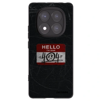 Picasee crna silikonska maskica za Xiaomi Redmi Note 14 Pro+ 5G - HELLO 404