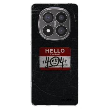 Picasee silikonska prozirna maskica za Xiaomi Redmi Note 14 Pro+ 5G - HELLO 404