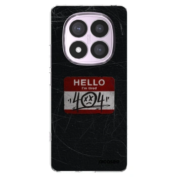 Picasee silikonska prozirna maskica za Xiaomi Redmi Note 14 Pro 5G - HELLO 404
