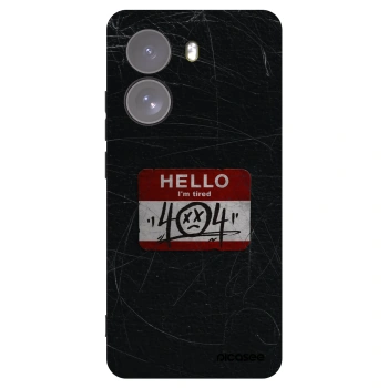 Picasee crna silikonska maskica za Xiaomi Poco X7 - HELLO 404