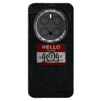 Picasee silikonska prozirna maskica za Honor Magic7 Pro 5G - HELLO 404